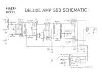 Fender Deluxe-5B3 - Schematic